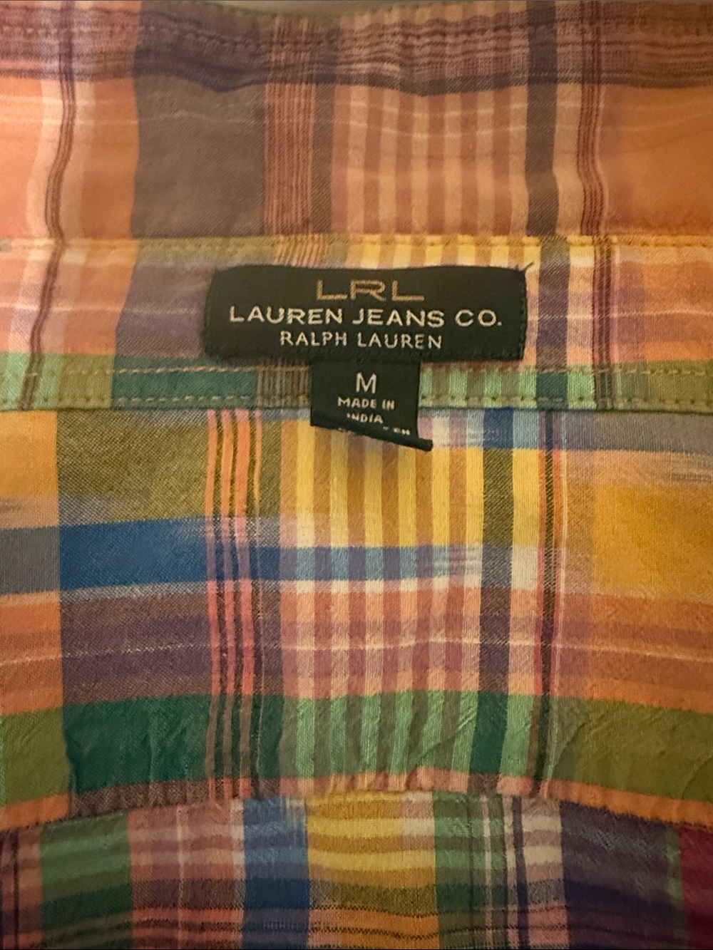 Ralph Lauren plaid shirt